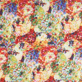 108" Quilt Back - Impressionist Floral Multi Digitally Printed 108" Wide Backing