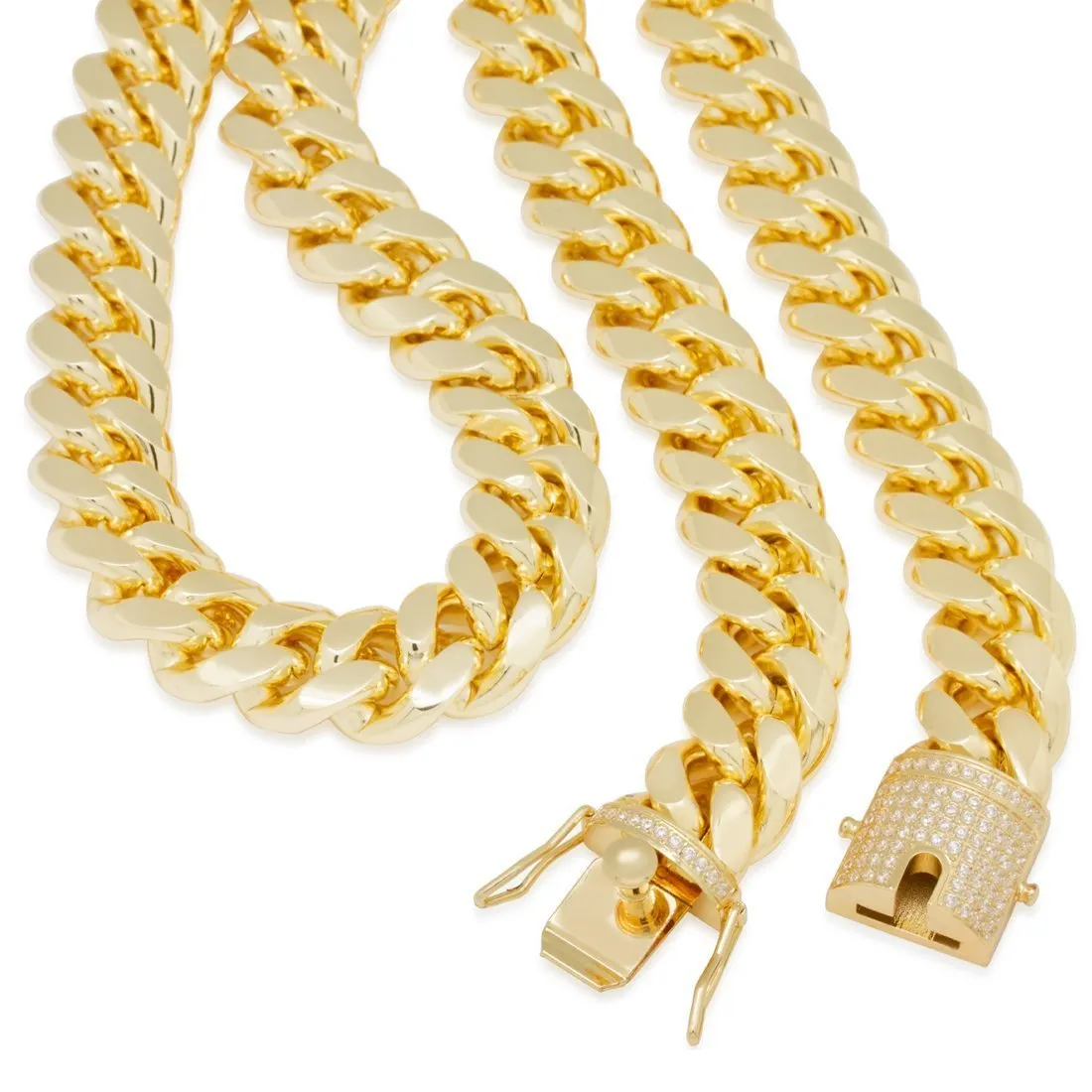 18mm Miami Cuban Link Chain