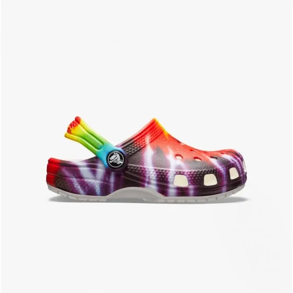 206994-90H CLASSIC TIE DYE GRAPHIC Infant Clogs Multi