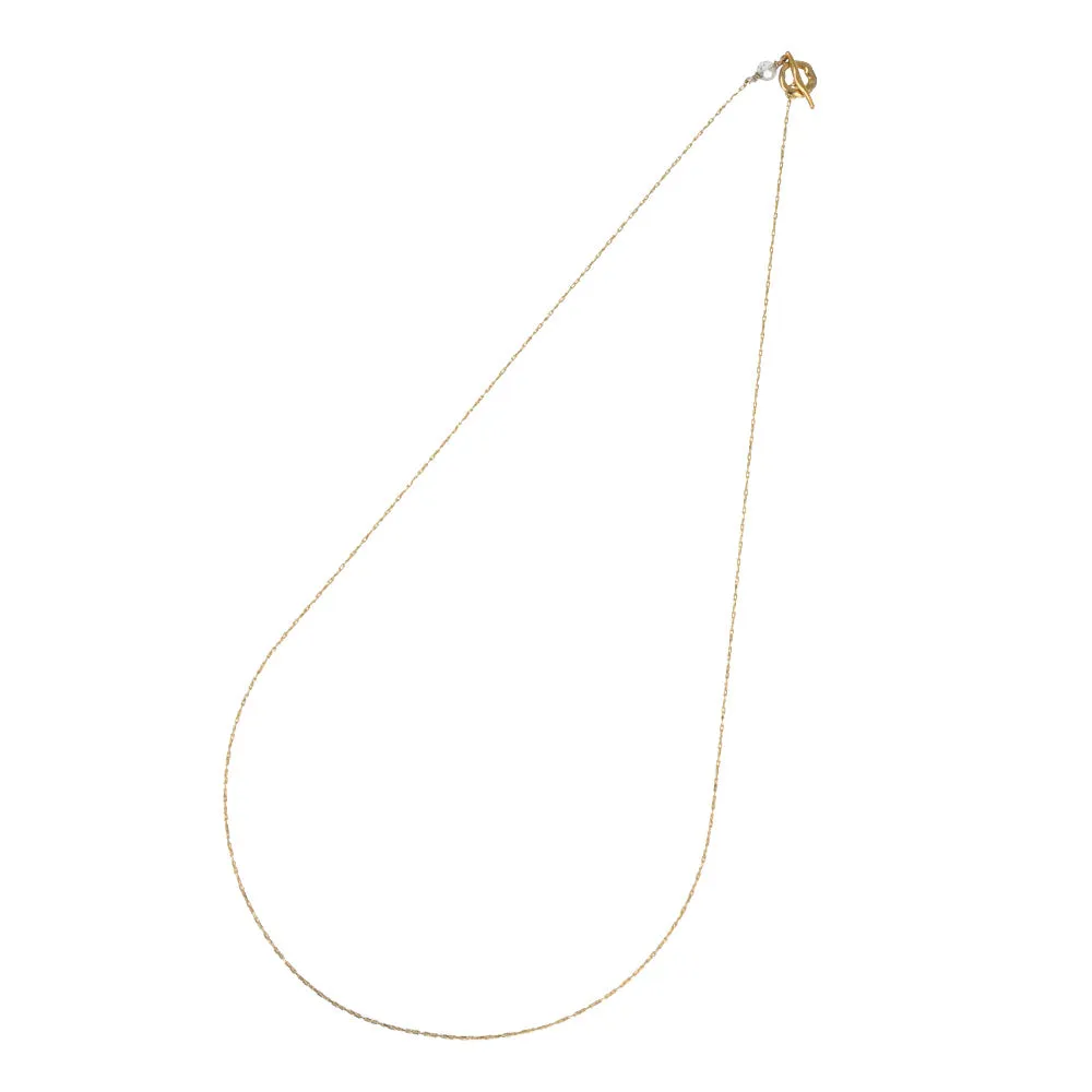 22K Gold Plated Cable Chain Necklace