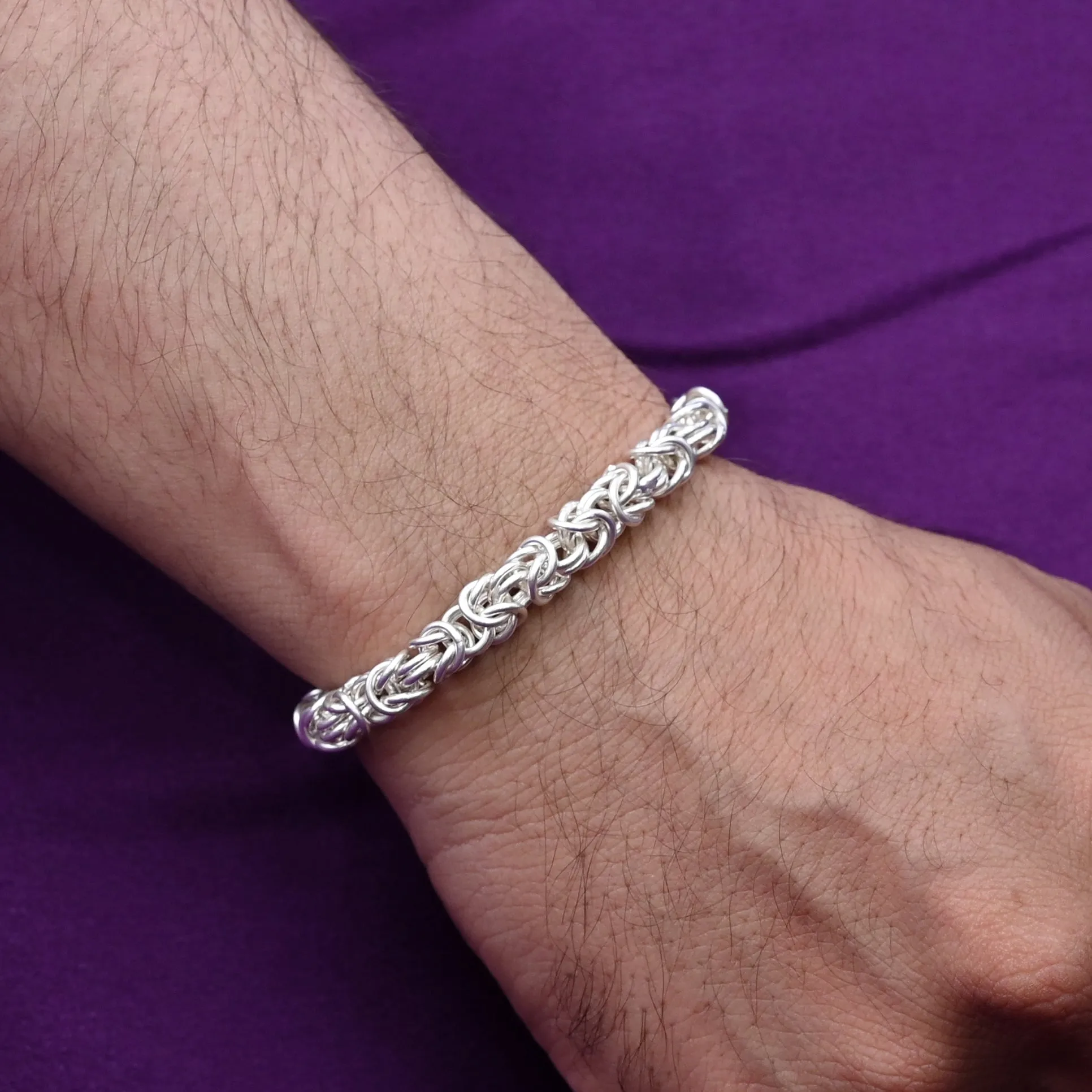 925 Sterling Silver Thick Chain Bracelet