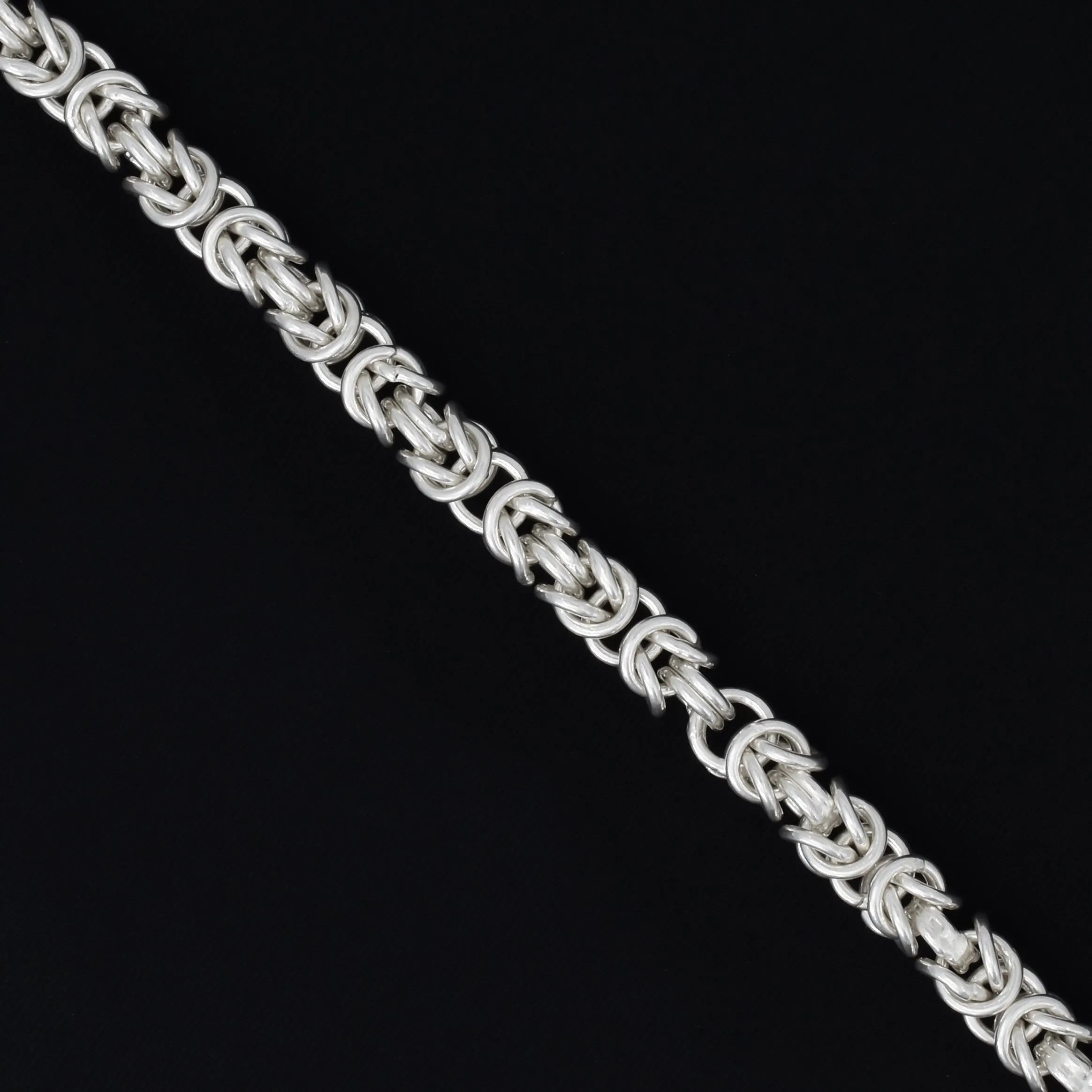 925 Sterling Silver Thick Chain Bracelet