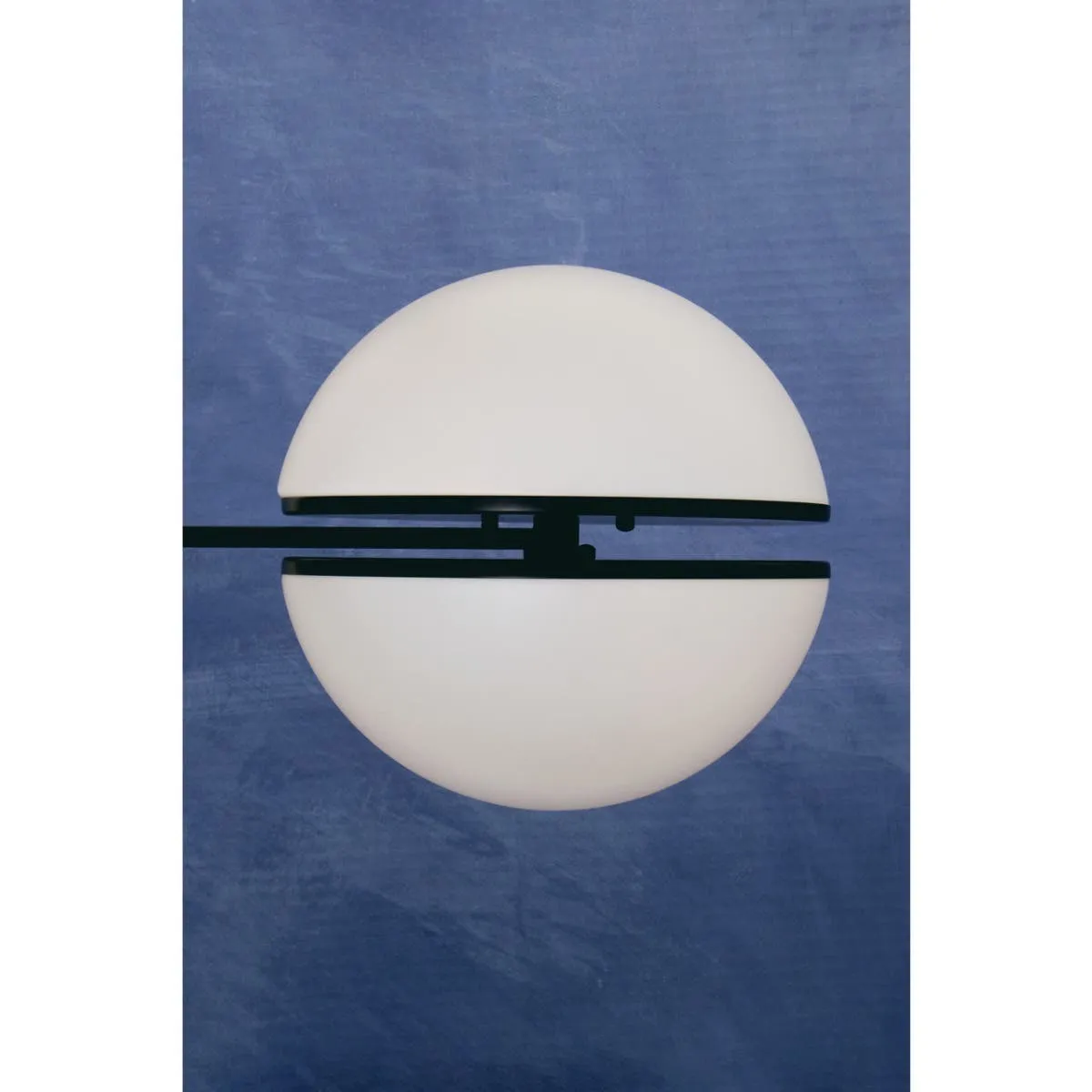 Abira Matte Black Ball Wall Light