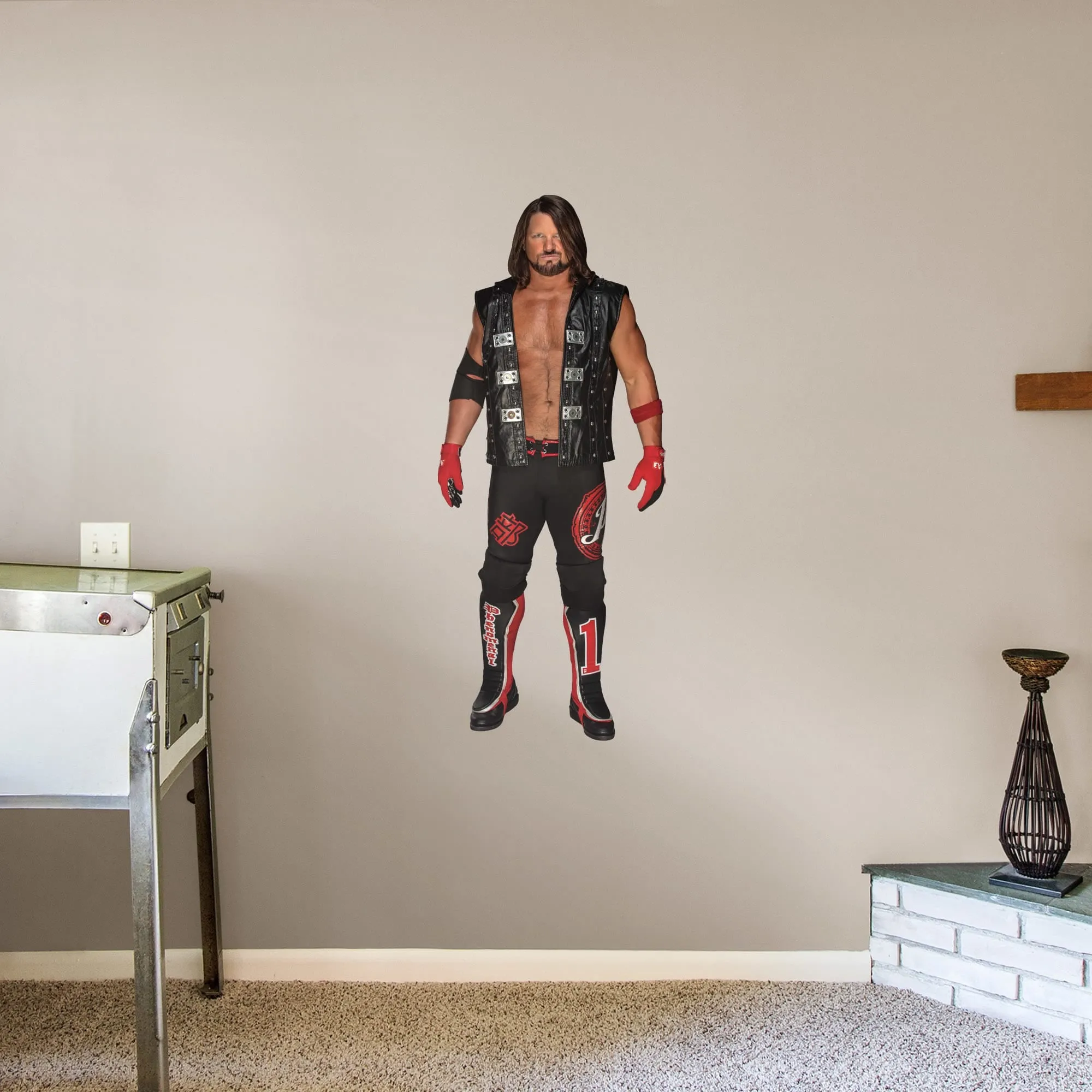 AJ Styles - Officially Licensed Removable Wall Decal