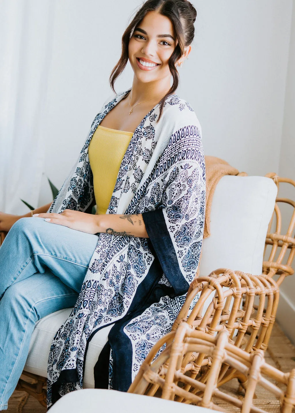 Alma Printed Kimono