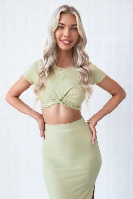 Amanda Set Top - Green