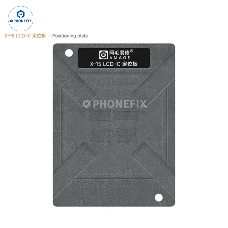 Amaoe iPhone X-15 Screen IC Reballing Stencil Tin Planting Platform