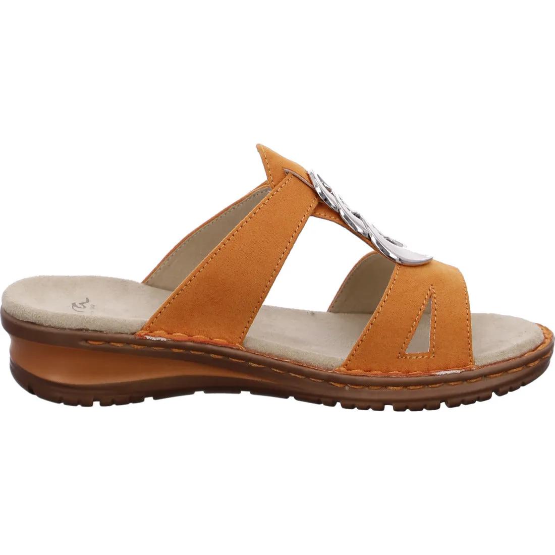 Ara Alberta Ring Trim Backless Sandal