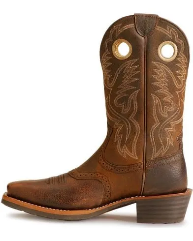 Ariat Mens Heritage Roughstock Cowboy Boots