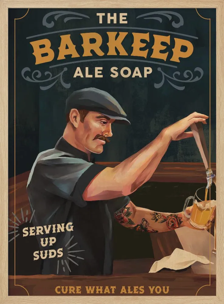 Barkeep Soap Poster 20x30 - Stretched Canvas, Poster or Fine Art Print