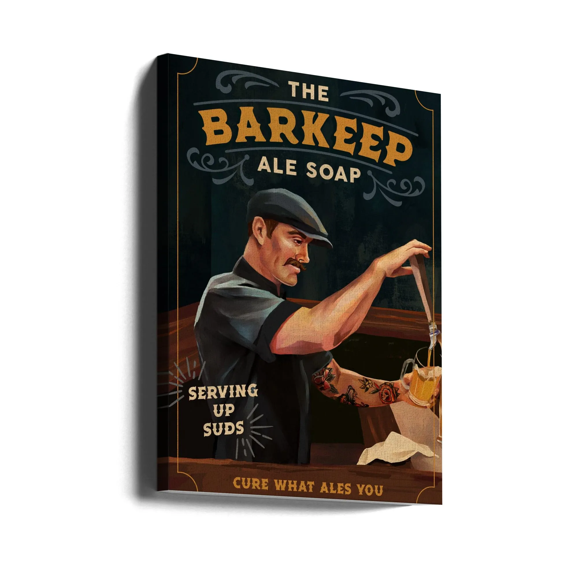 Barkeep Soap Poster 20x30 - Stretched Canvas, Poster or Fine Art Print