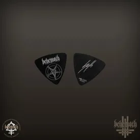 Behemoth signature Seth guitar pick - Baphomet - black