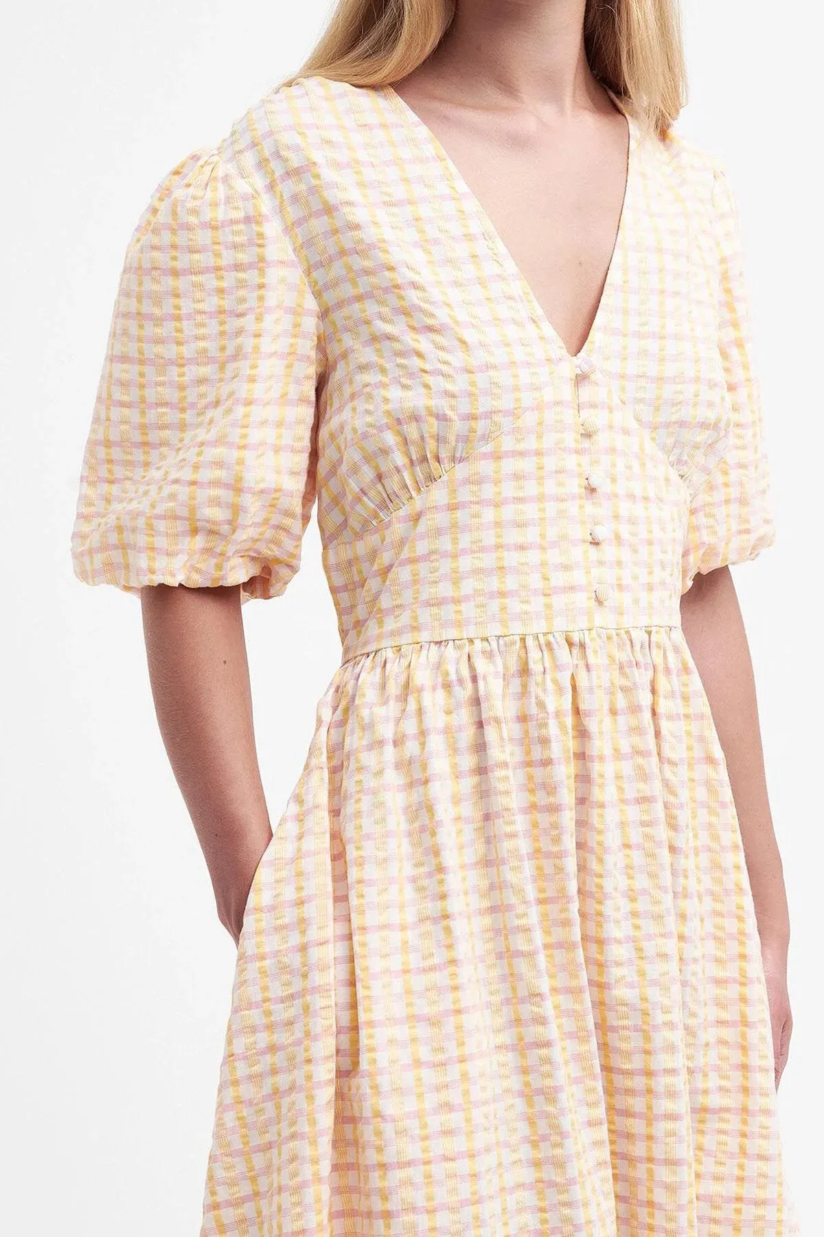 Belmont Gingham Midi Dress