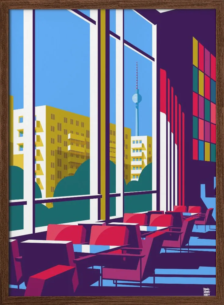 Berlin Kino International - Stretched Canvas, Poster or Fine Art Print