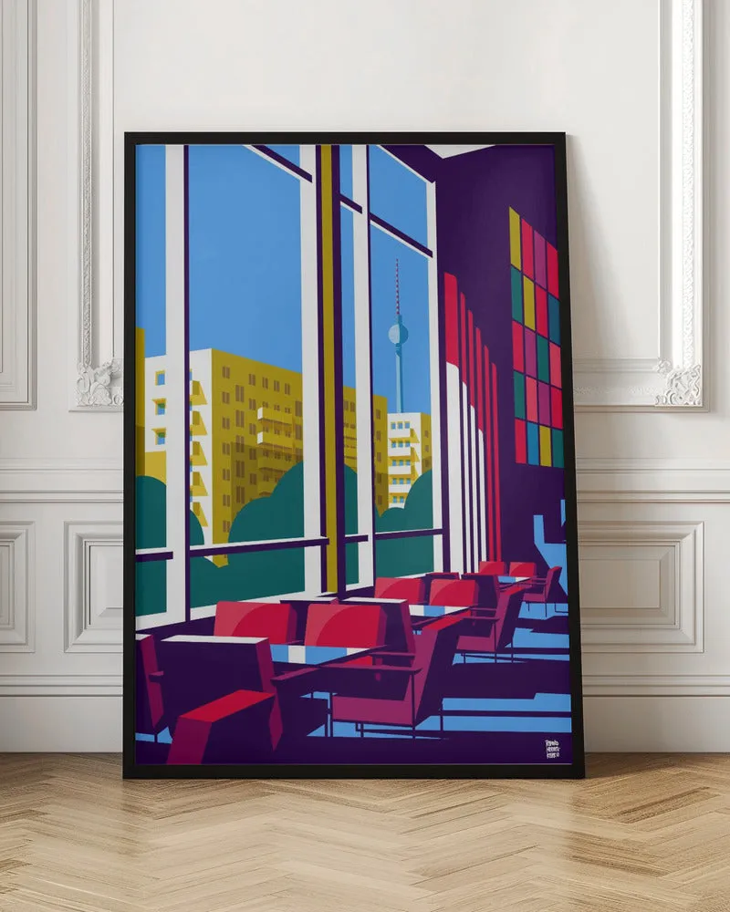 Berlin Kino International - Stretched Canvas, Poster or Fine Art Print