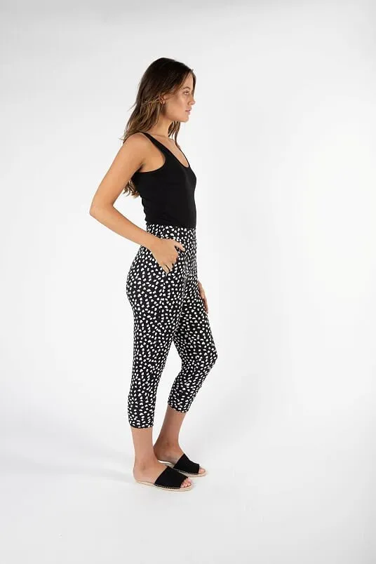 Betty Basics Lyon Pant Heart Ocelot