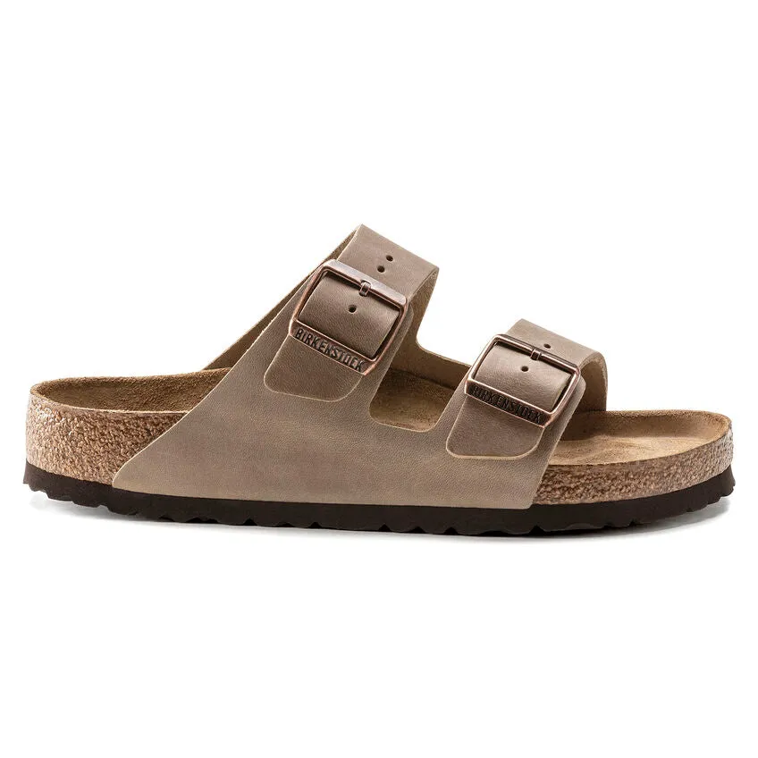 BIRKENSTOCK ARIZONA TOBACCO OILED LEATHER Narrow