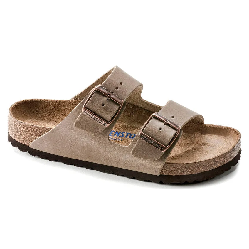 BIRKENSTOCK ARIZONA TOBACCO OILED LEATHER Narrow