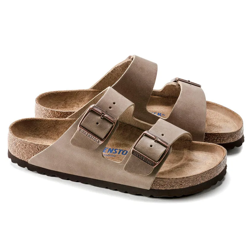 BIRKENSTOCK ARIZONA TOBACCO OILED LEATHER Narrow