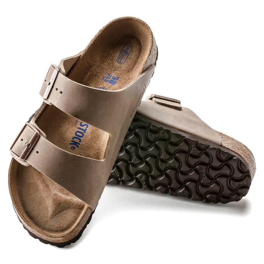 BIRKENSTOCK ARIZONA TOBACCO OILED LEATHER Narrow