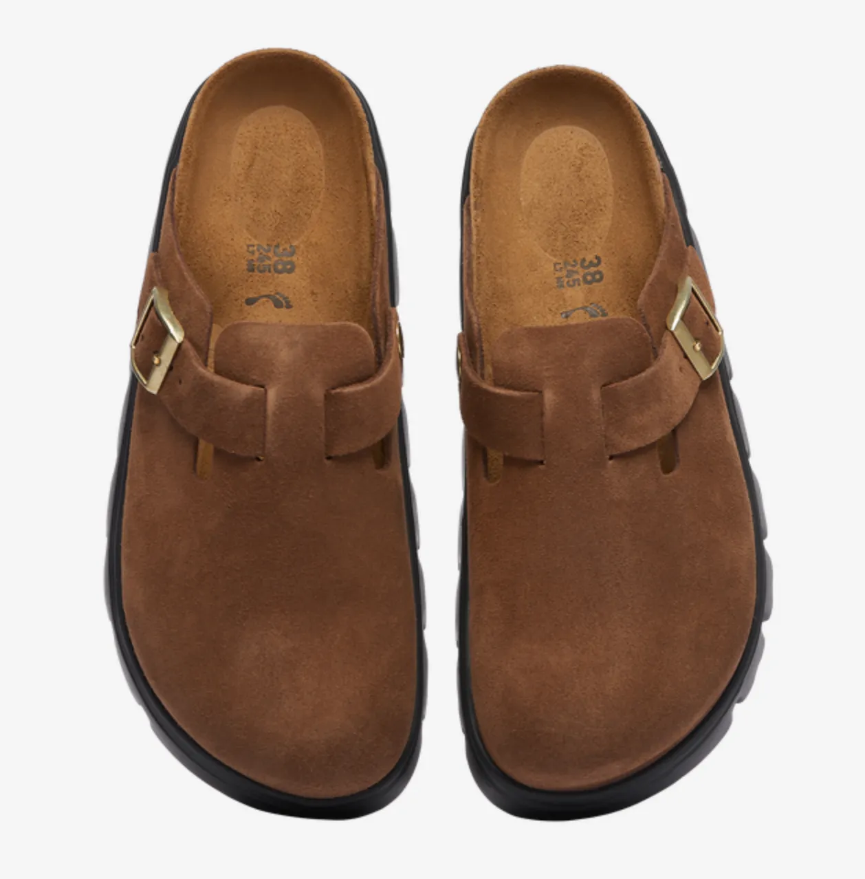 Birkenstock Boston Chunky - Dark Tea