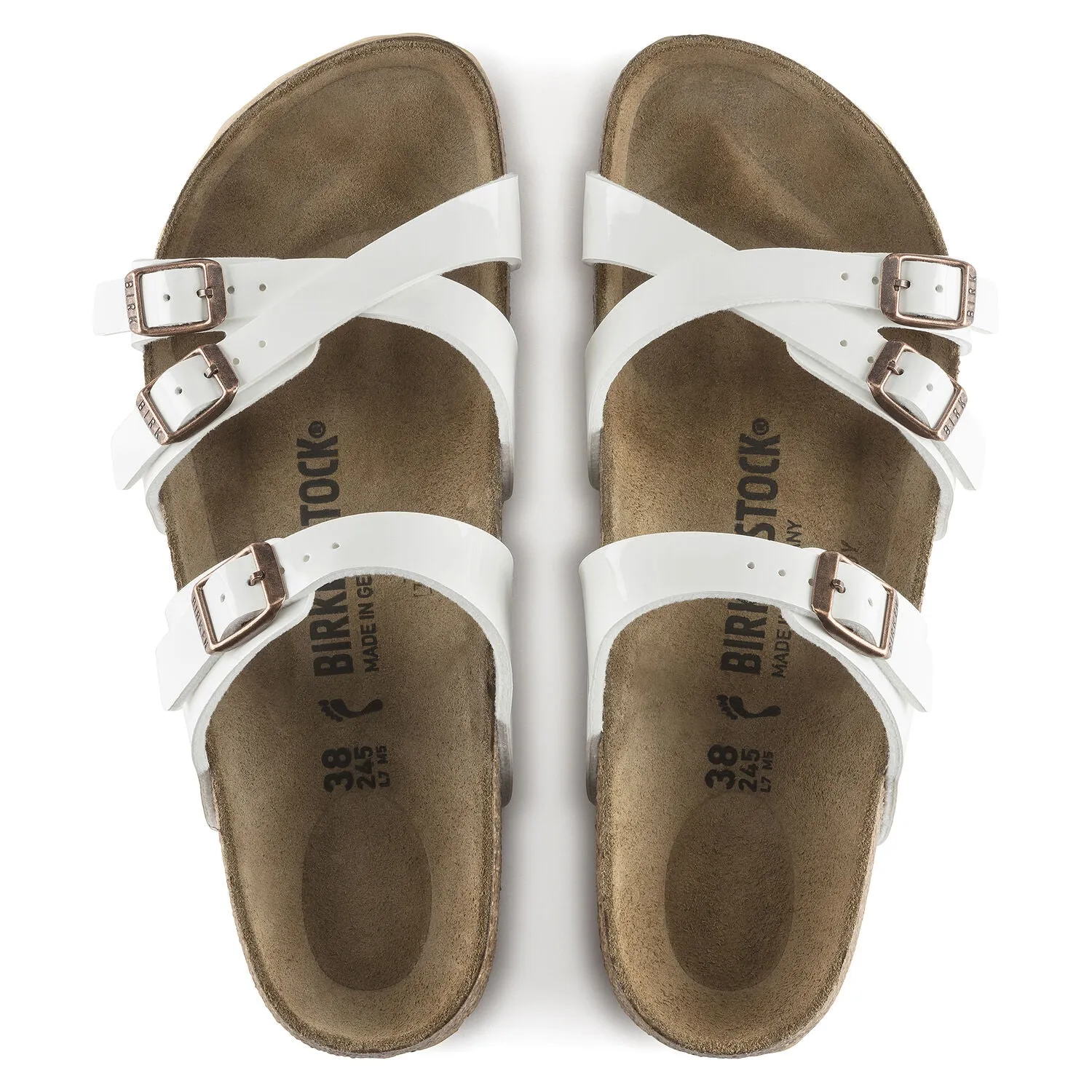 Birkenstock Franca Birko-Flor Patent Leather