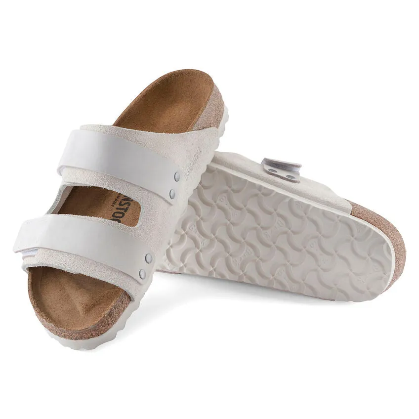 Birkenstock UJI Antique White Suede Women's