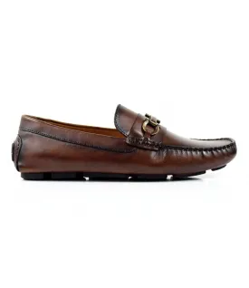 Bit Driving Loafer - Cognac