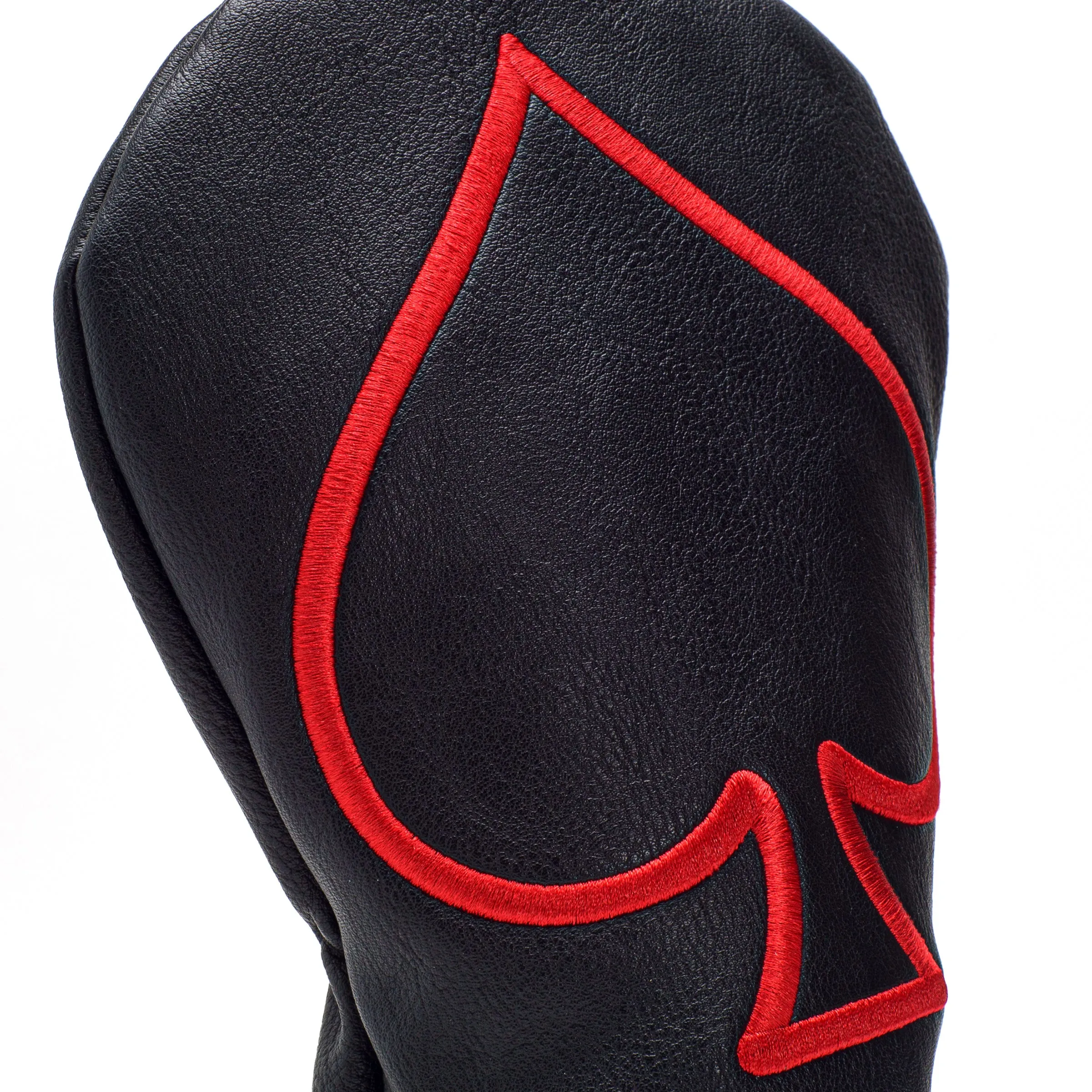 Black Playing Card Spade Golf Driver Head cover