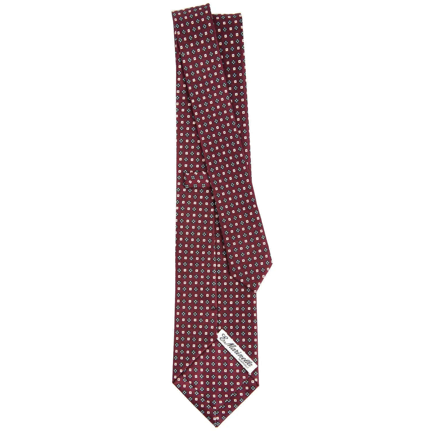 BURGUNDY SARTORIAL CLASSIC SILK TIE