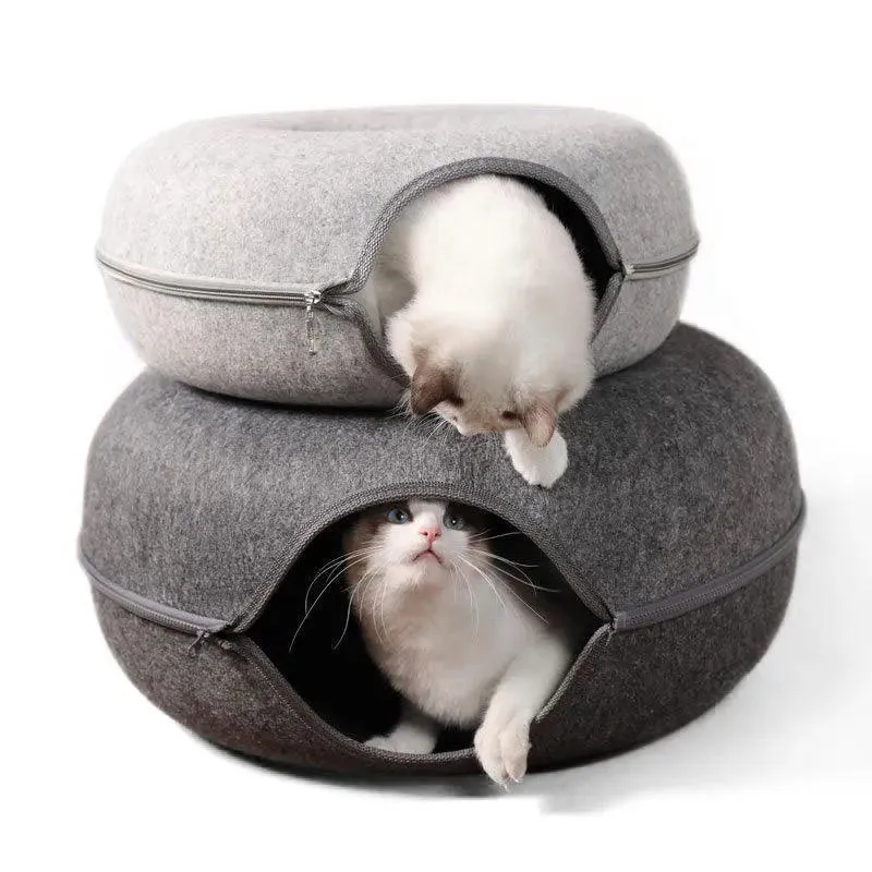 Cat Bed Donut Shape Bed