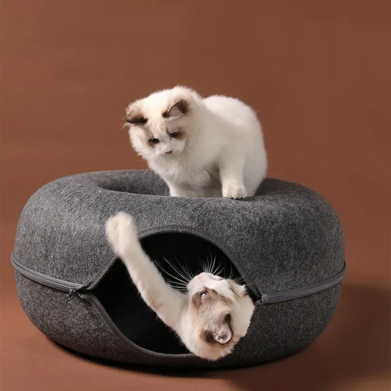 Cat Bed Donut Shape Bed