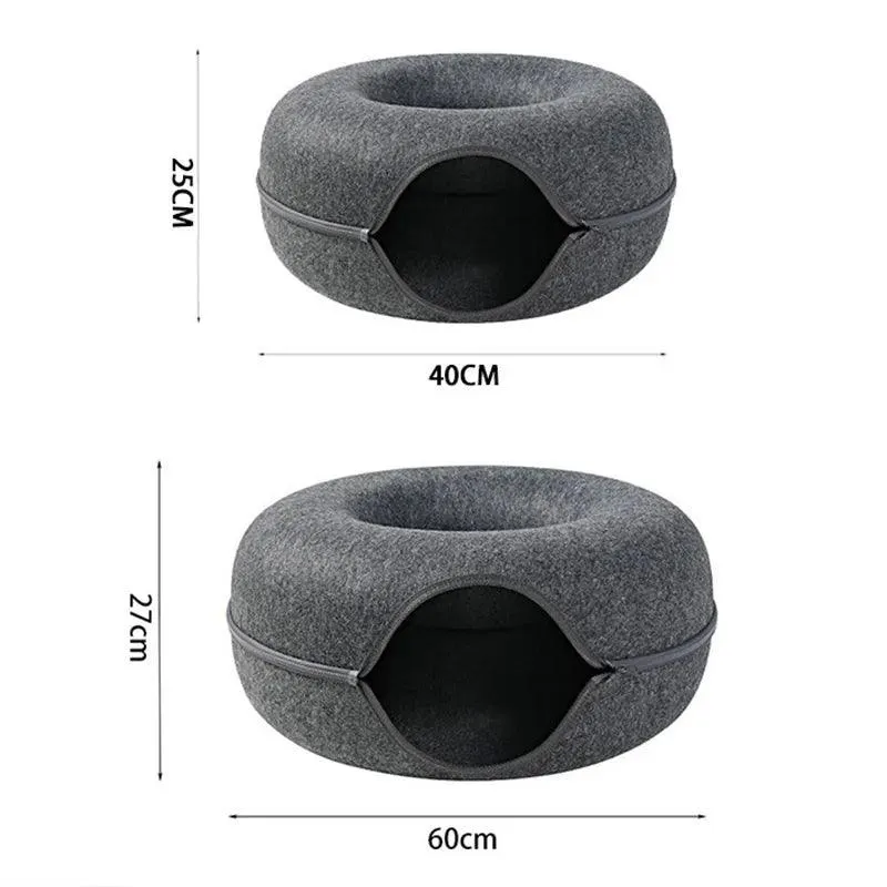 Cat Bed Donut Shape Bed