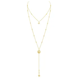 Celestial Long Lariat - Gold