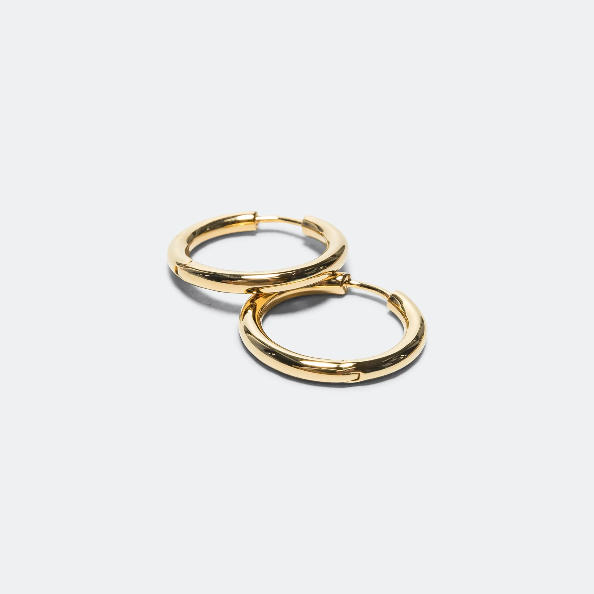 Classic Hoops Medium - 18K Gold/925 Silver