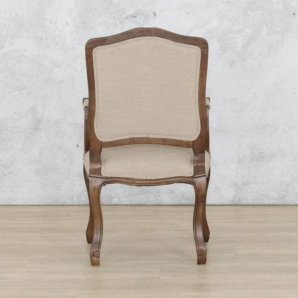 Duke Antique Dark Oak Carver Dining Chair