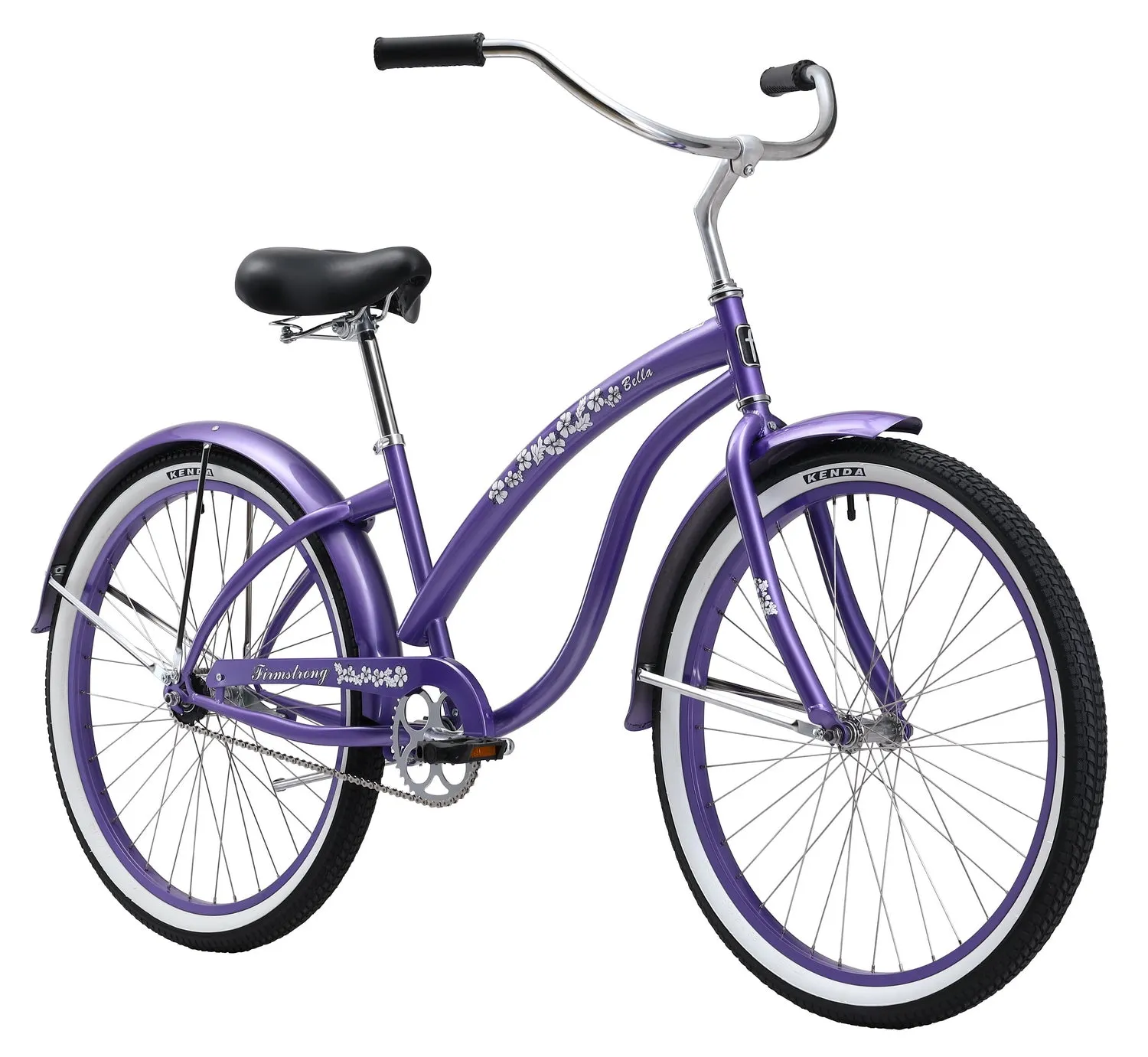 Firmstrong Bella Classic Single Speed - Women's Beach Cruiser Bike