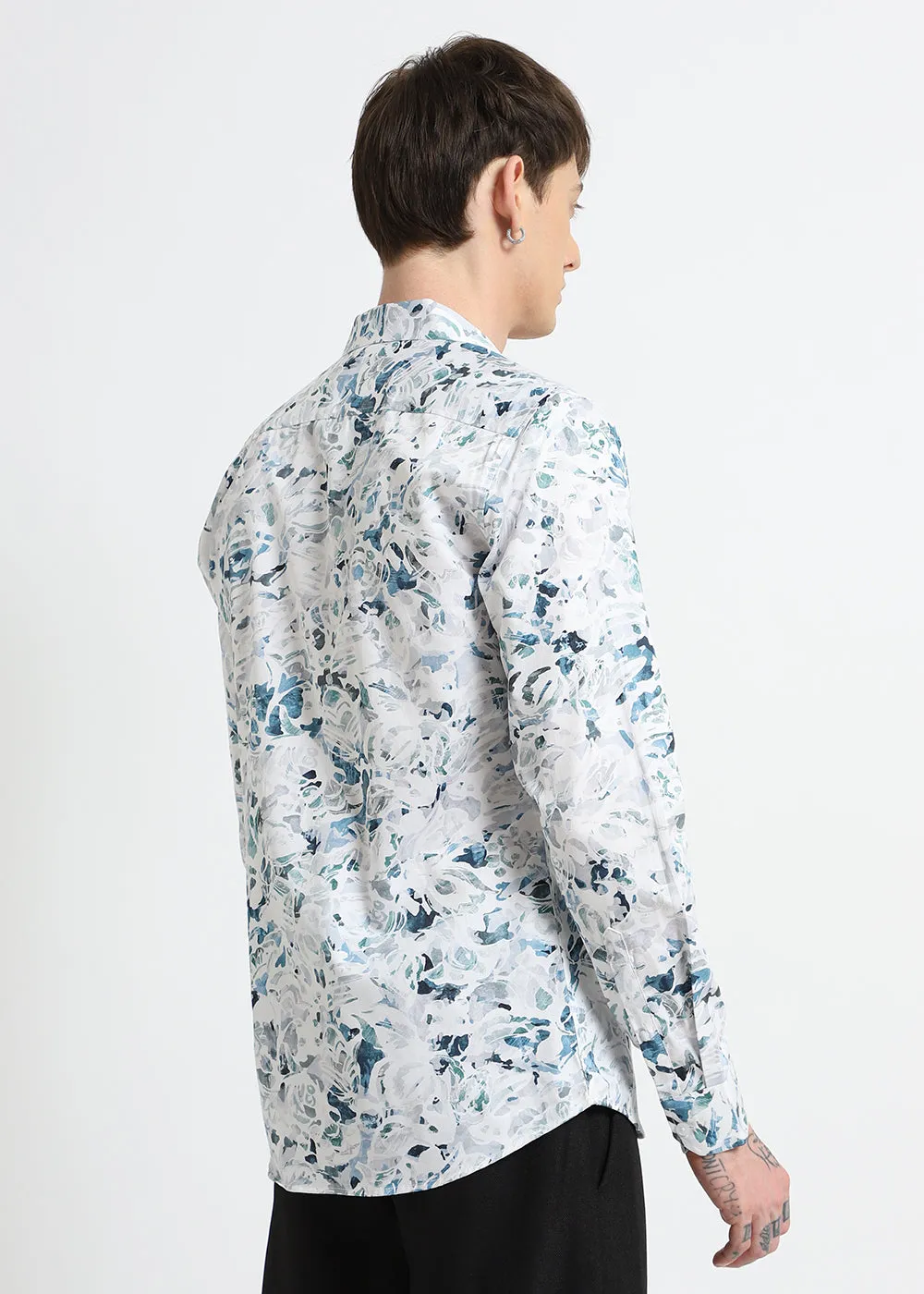 Floral Abstract Printed shirt