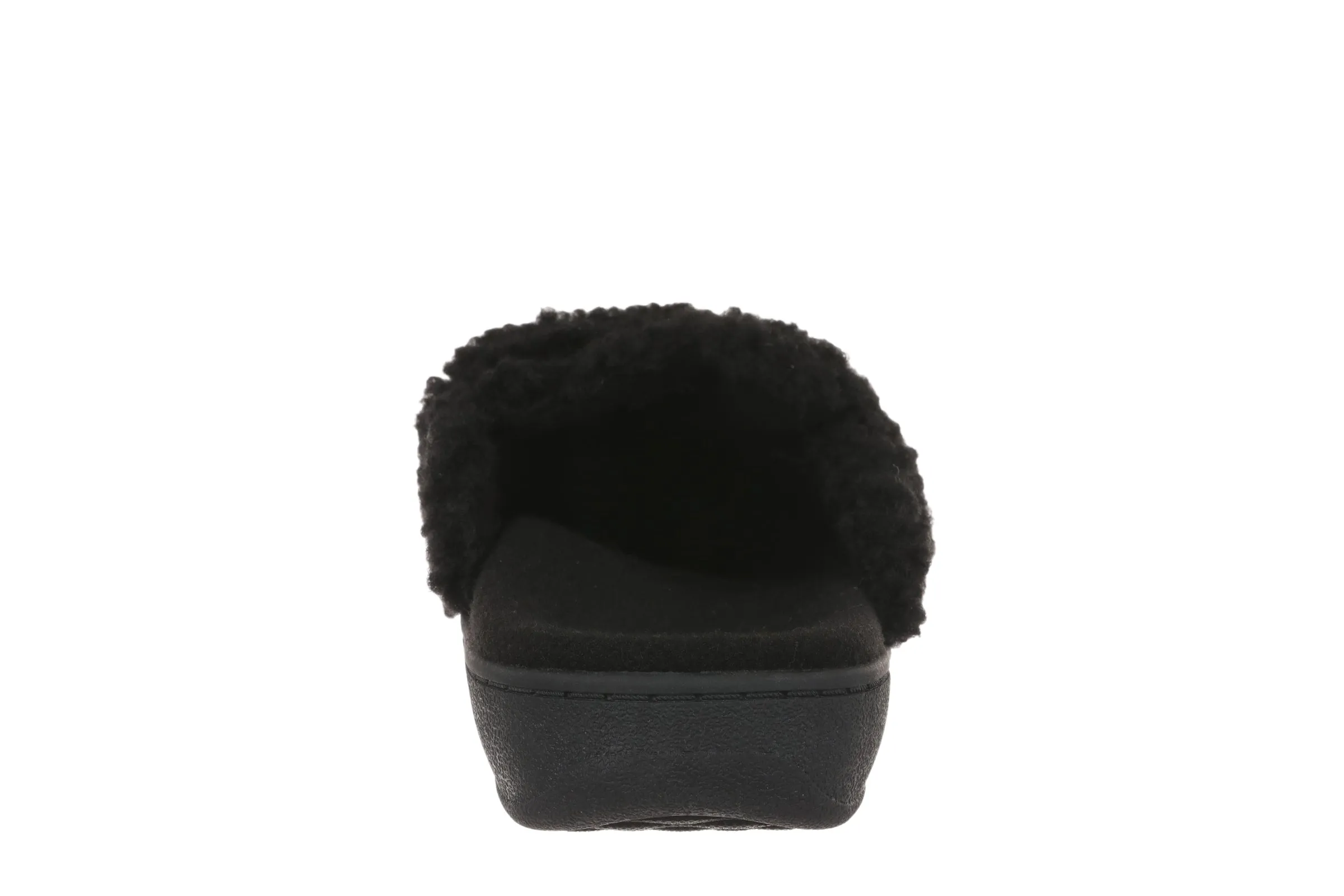 Gemma II Sherpa Cloth Slipper in Black