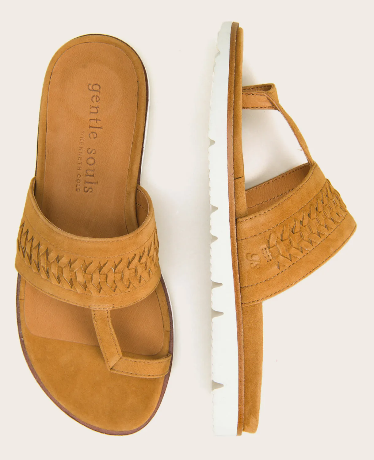 GENTLE SOULS - Lavern Lite Thong Braided Sandal