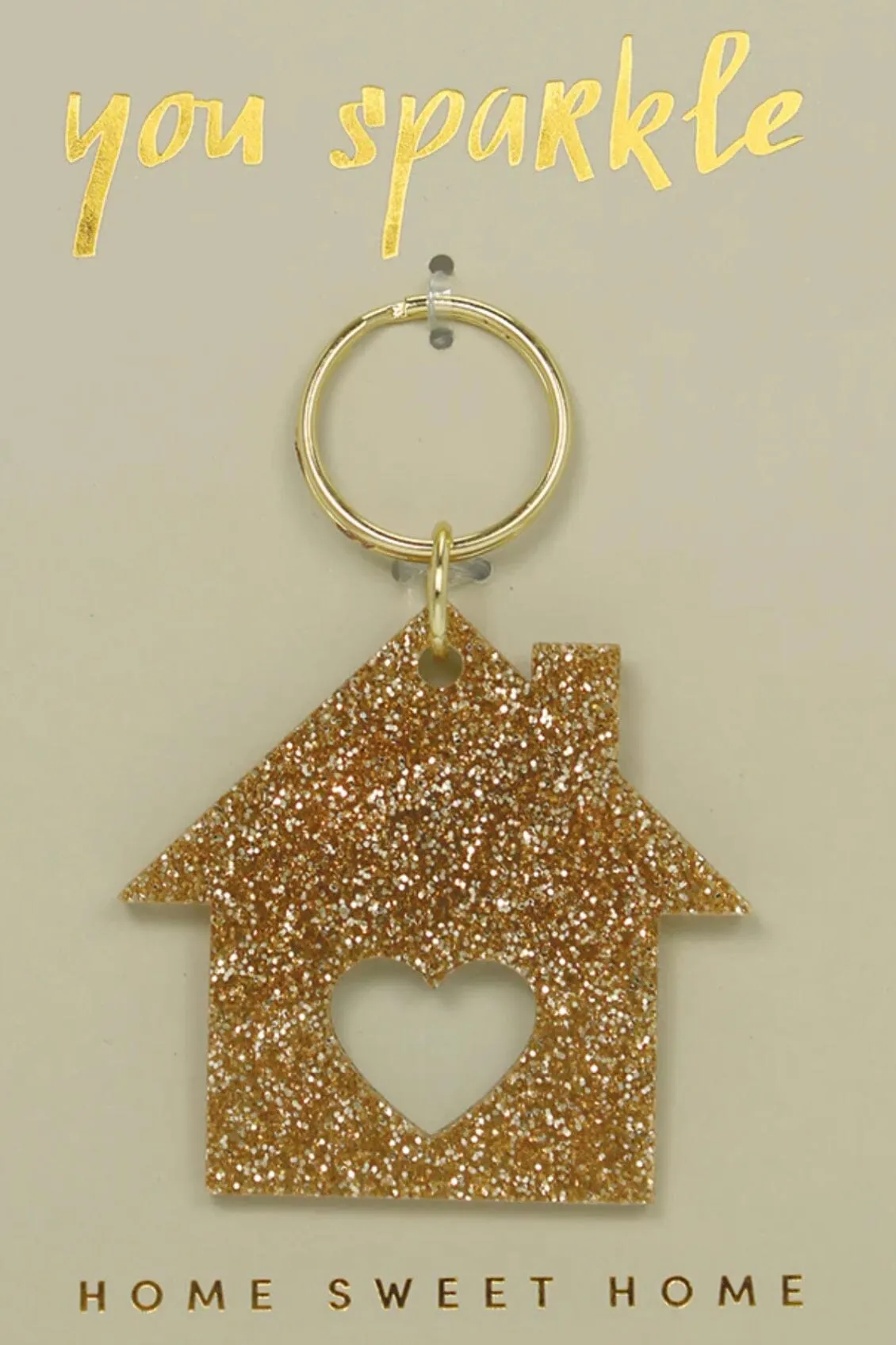 Glitter Key Chain