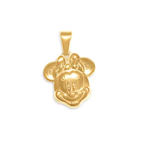 Gold Minnie Mouse Charm