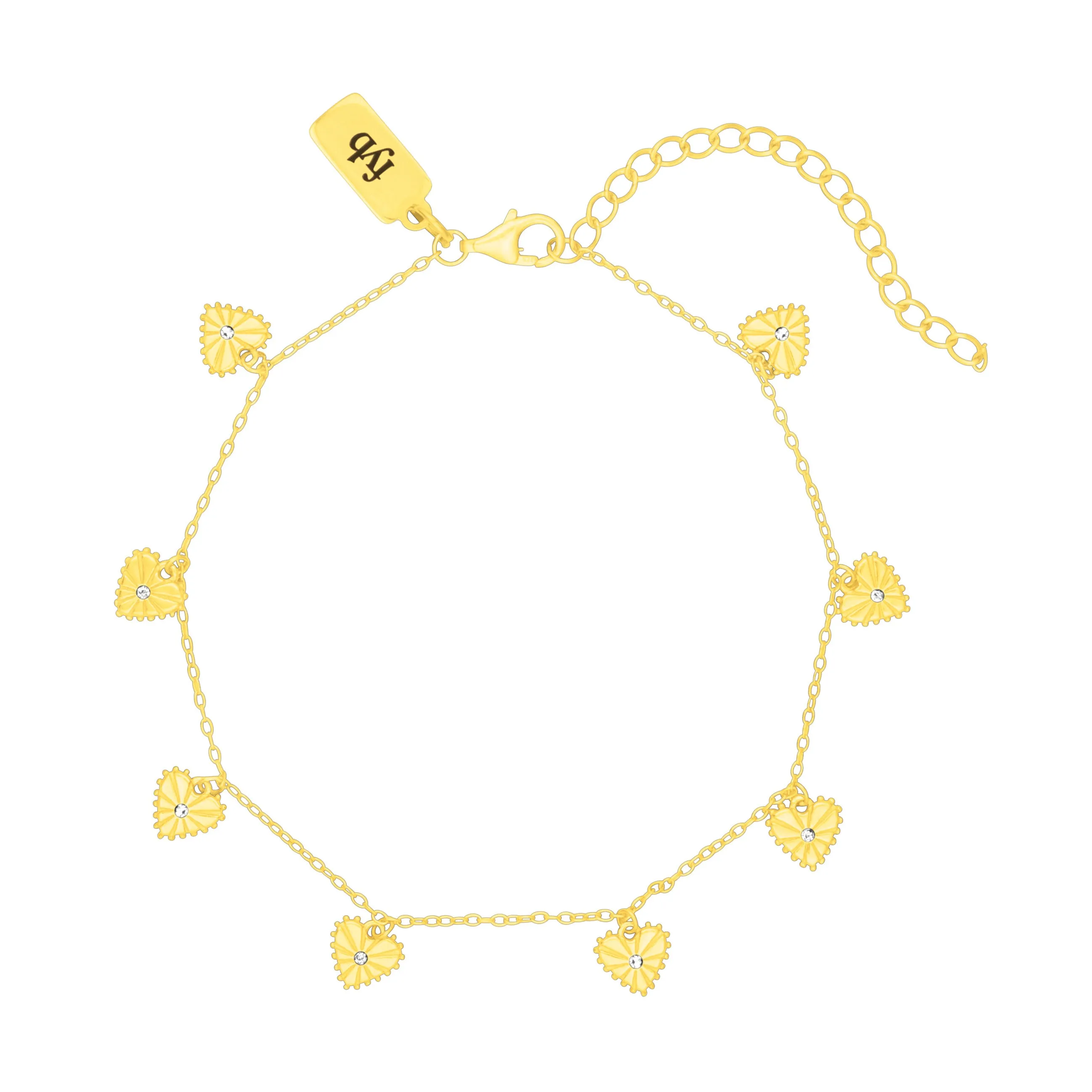 HEIRLOOM HEART ANKLET GOLD