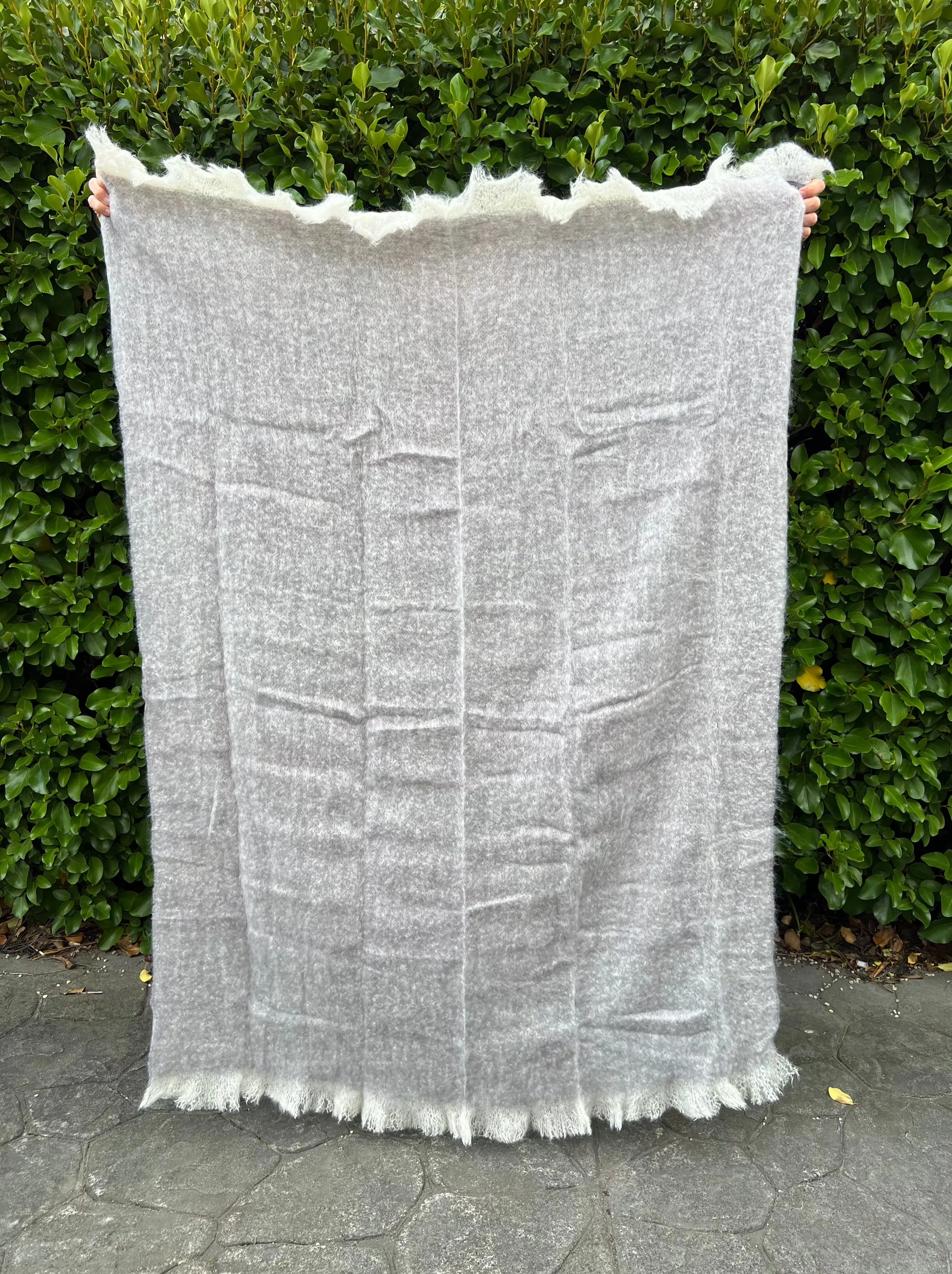 Ilam Thick Mohair Throw