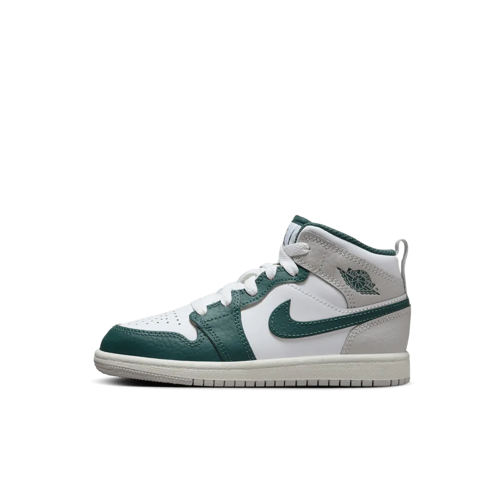 Jordan 1 Mid SE PS 'White Oxidized Green'