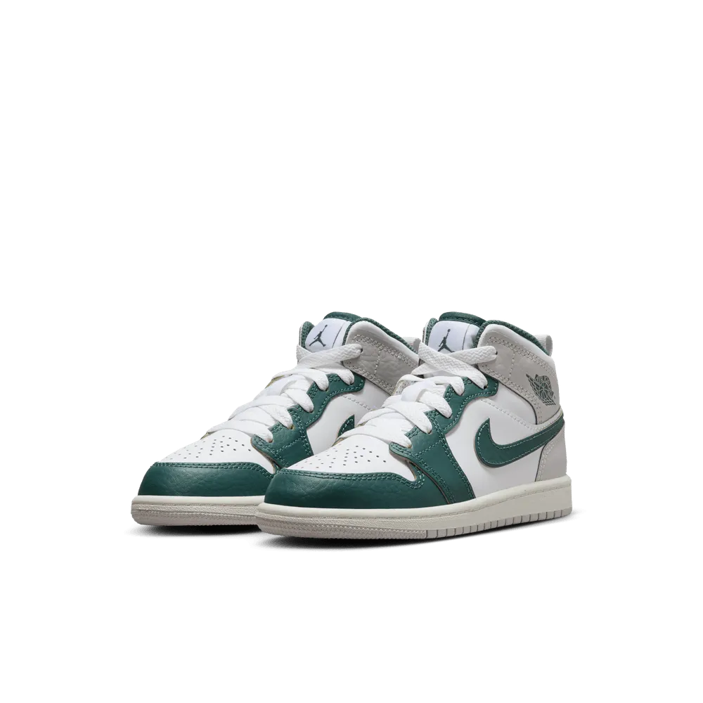 Jordan 1 Mid SE PS 'White Oxidized Green'