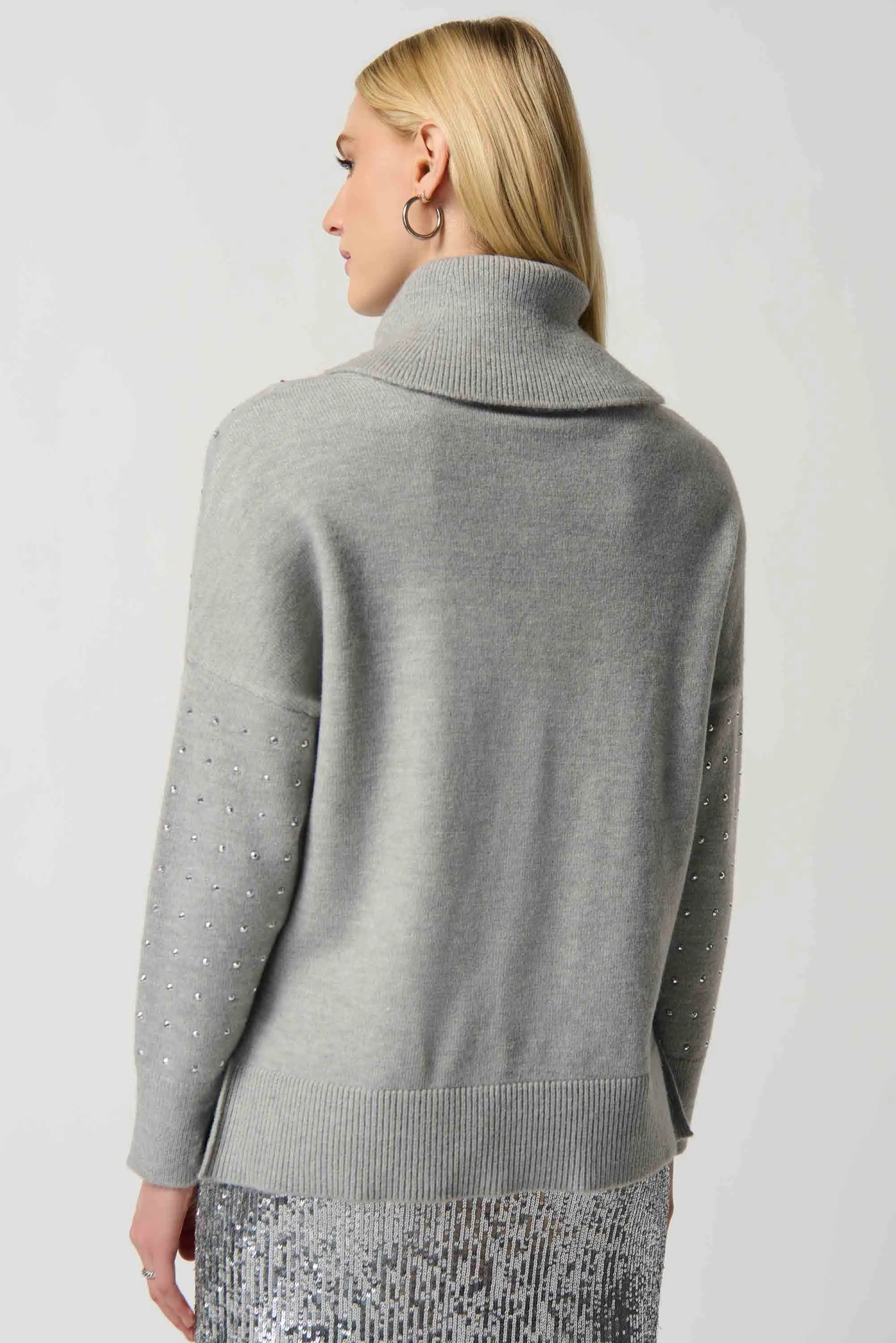 Joseph Ribkoff Light Grey Jumper Style 234909-2399