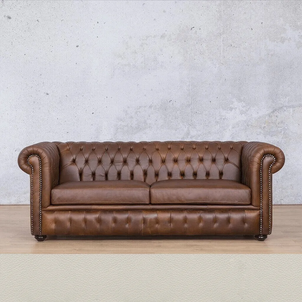 Kingston 2 Seater Leather Sofa