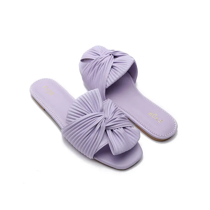 Knotted Slide Sandal MY 230