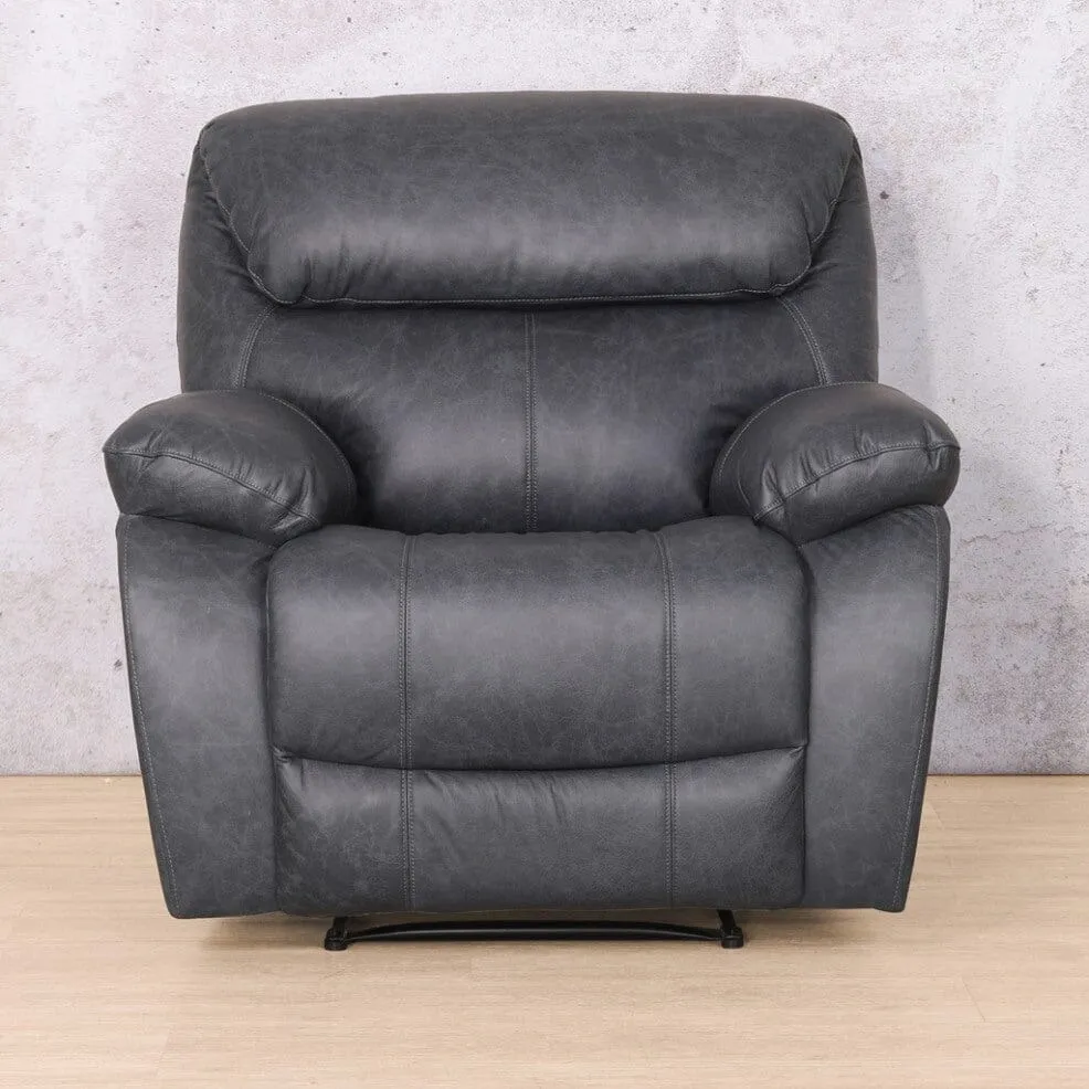 Kuta  1 Seater Leather Recliner